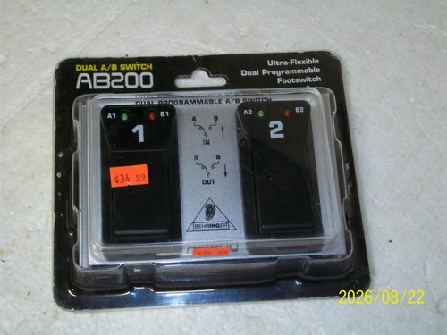 Behringer ab200 dual foot - behringer,