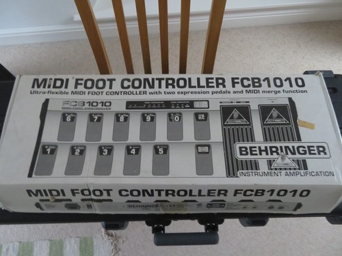 Behringer fcb1010 midi - midi, foot