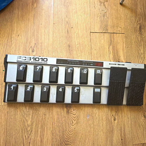 Behringer fcb1010 midi foot - midi,