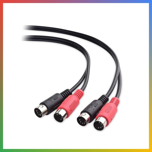 Dual pin din midi cable - 5,