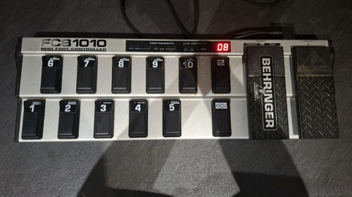 Behringer fcb1010 midi - fcb1010,