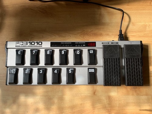 Behringer fcb1010 midi - midi, foot