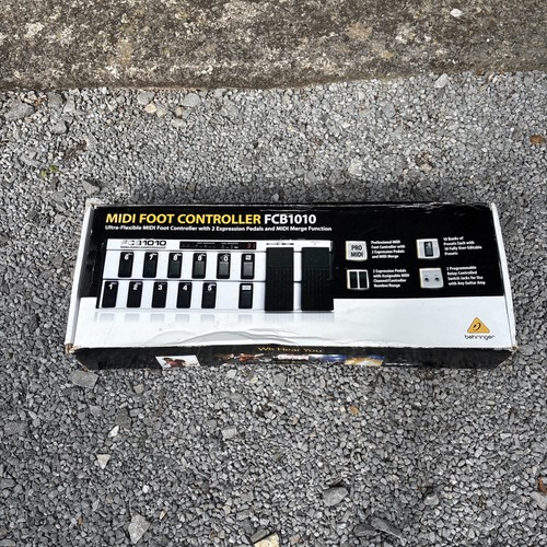 Behringer fcb1010 midi foot - fcb1010,
